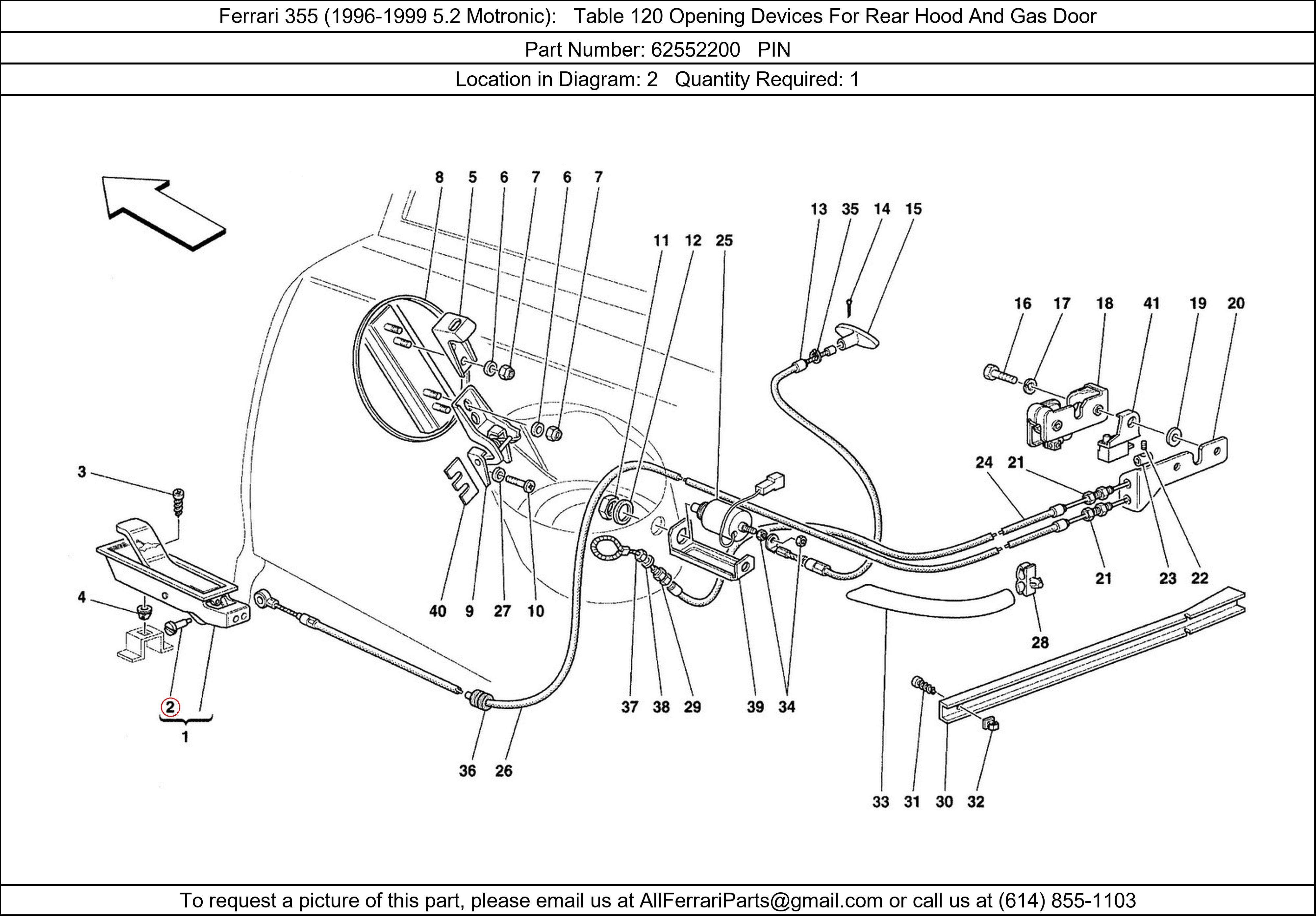 Ferrari Part 62552200