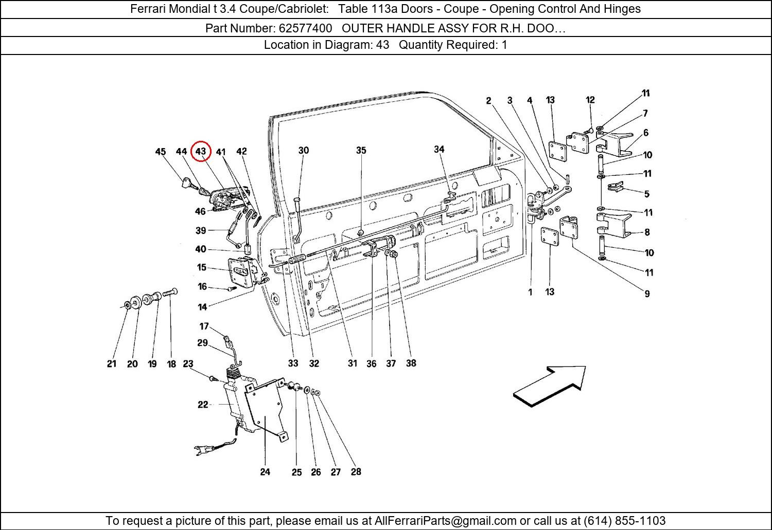 Ferrari Part 62577400