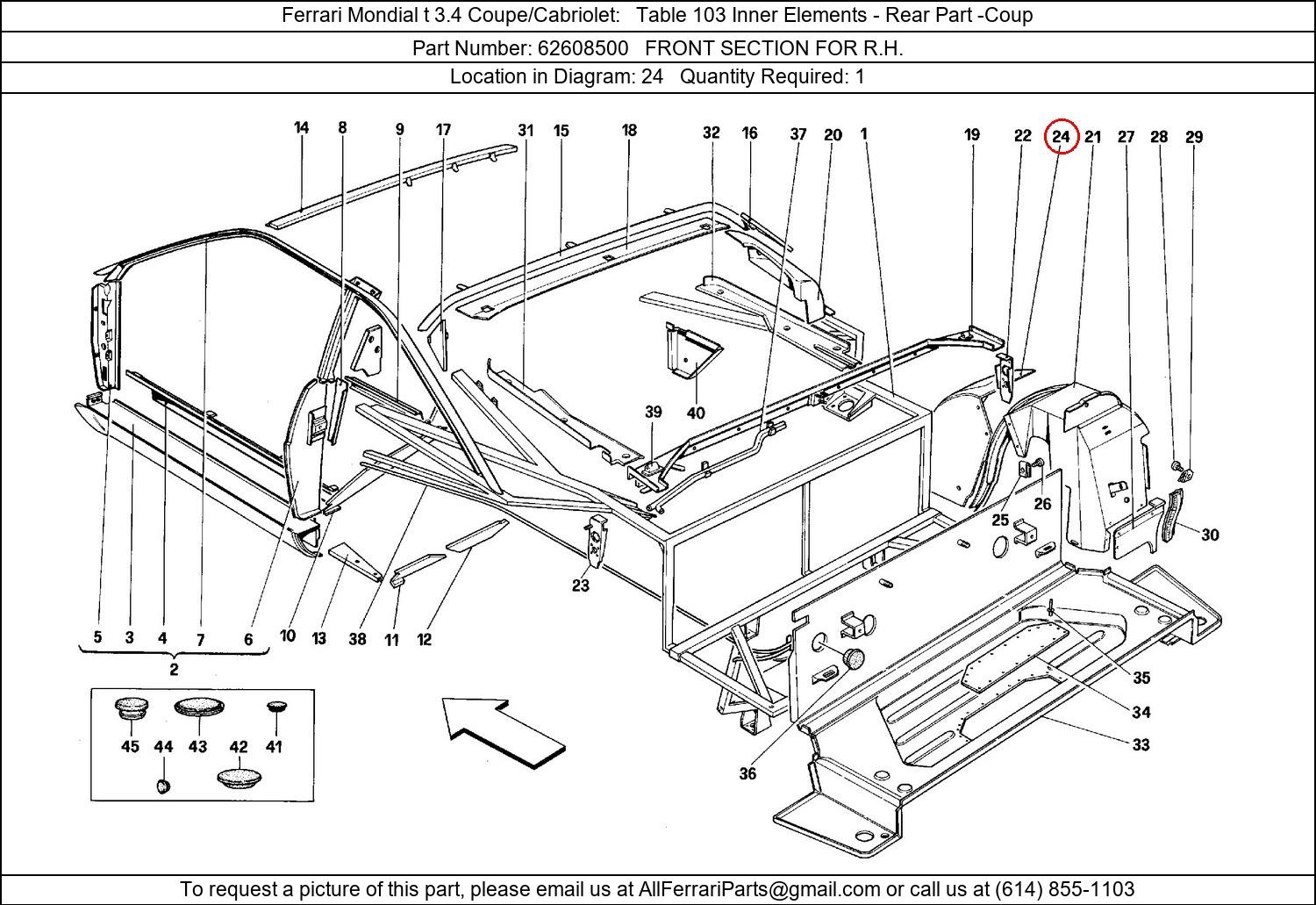 Ferrari Part 62608500