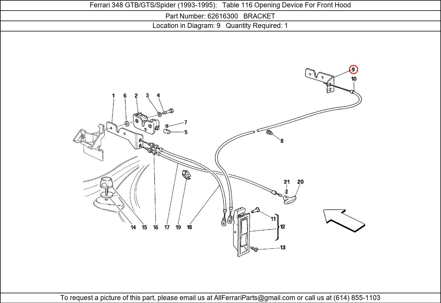 Ferrari Part 62616300