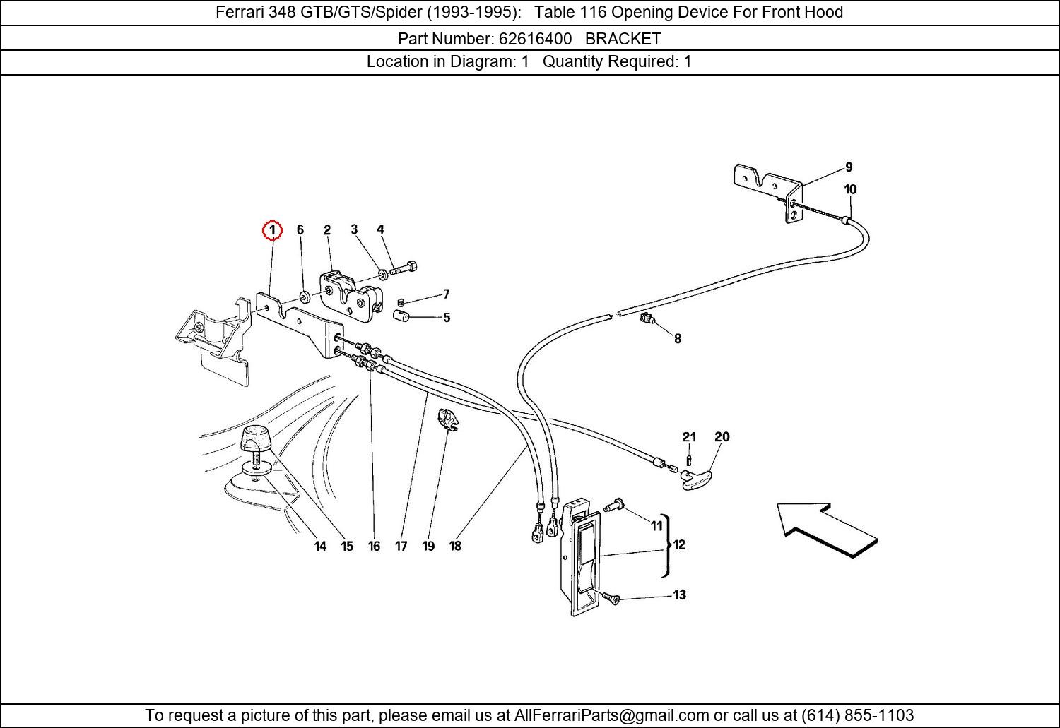 Ferrari Part 62616400