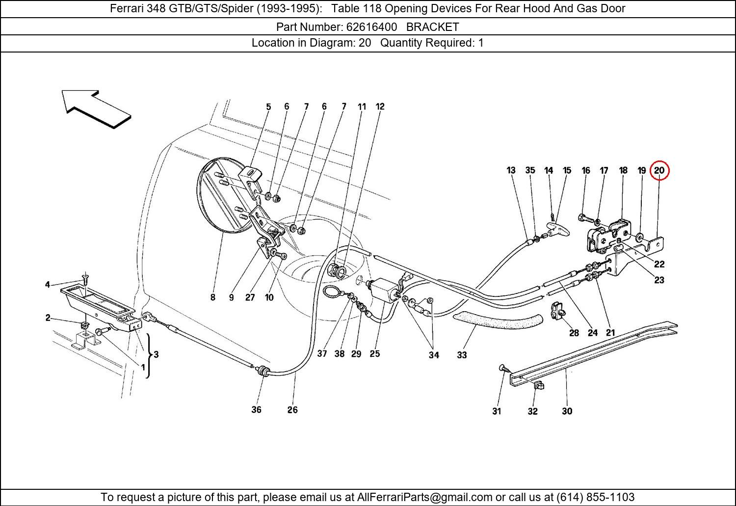 Ferrari Part 62616400