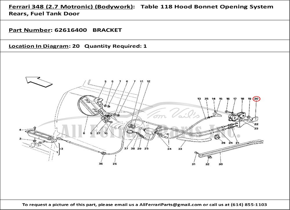 Ferrari Part 62616400