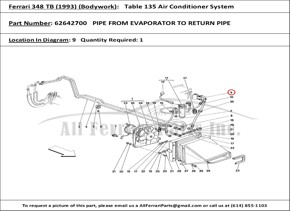 Ferrari Part 62642700