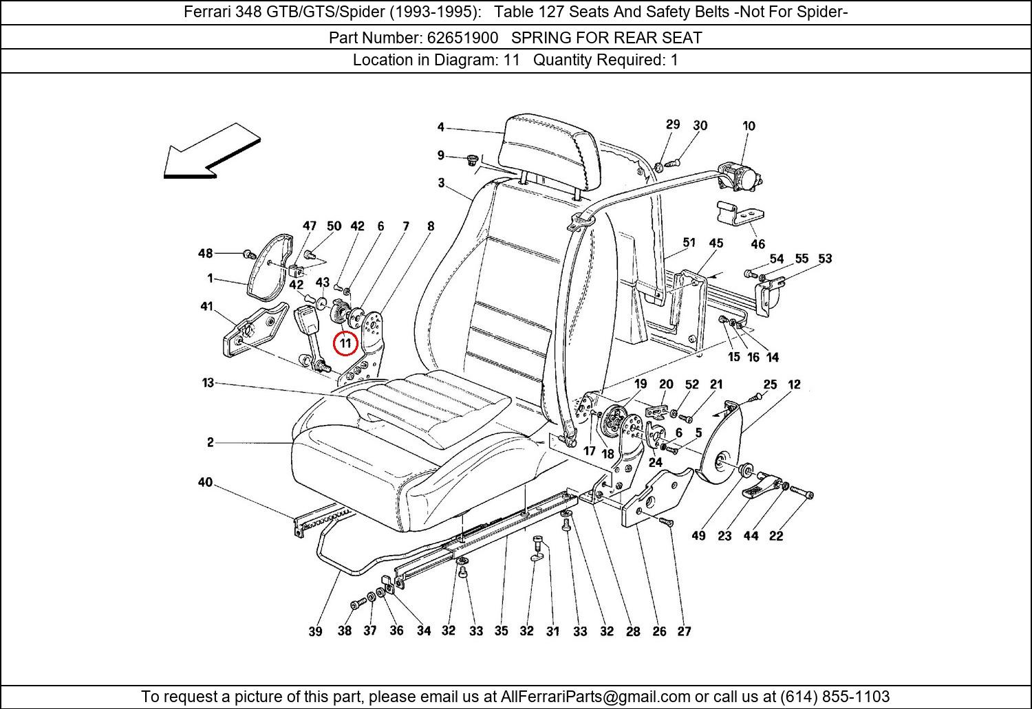 Ferrari Part 62651900