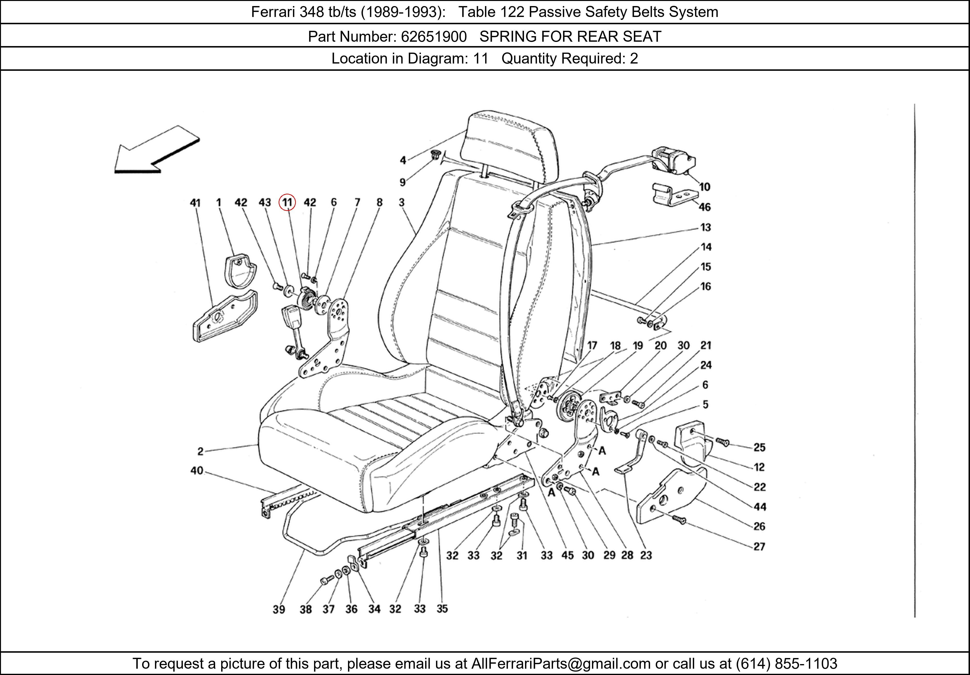 Ferrari Part 62651900