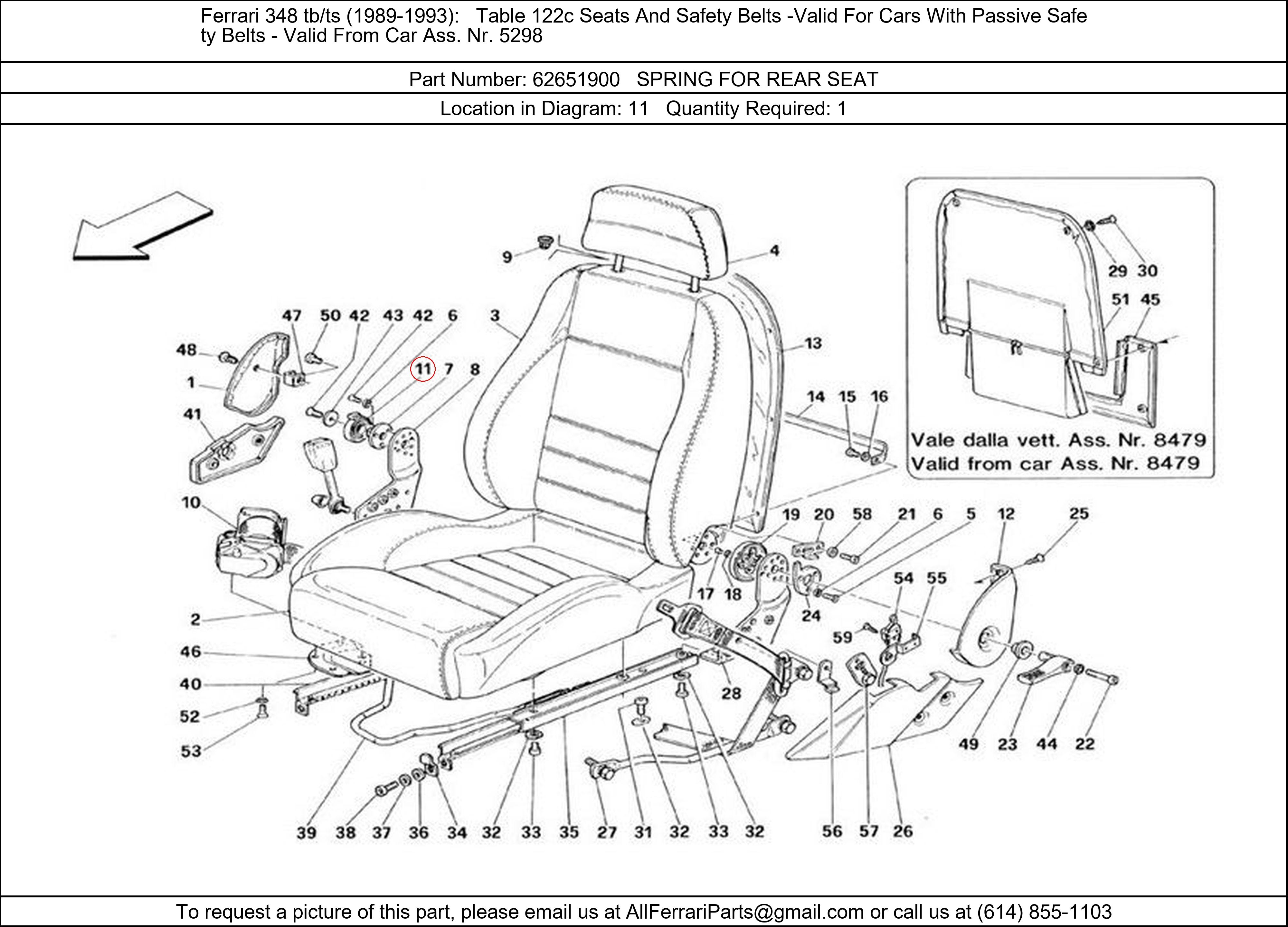 Ferrari Part 62651900