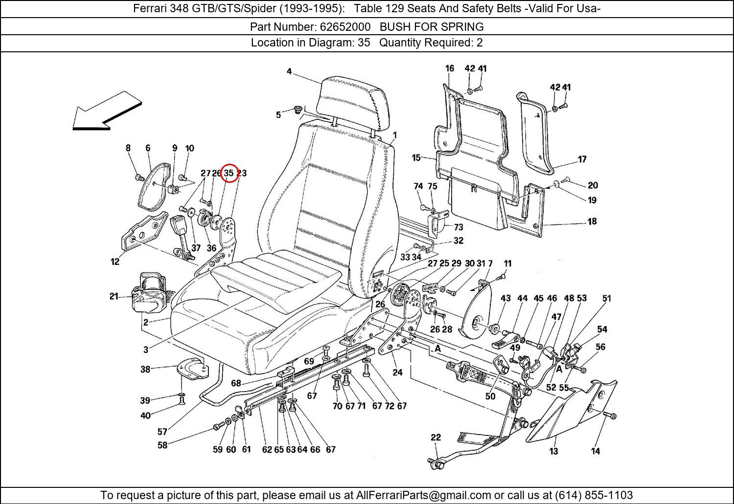 Ferrari Part 62652000