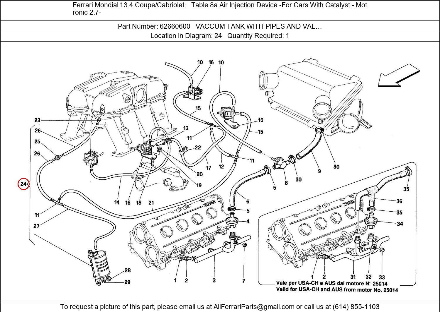 Ferrari Part 62660600