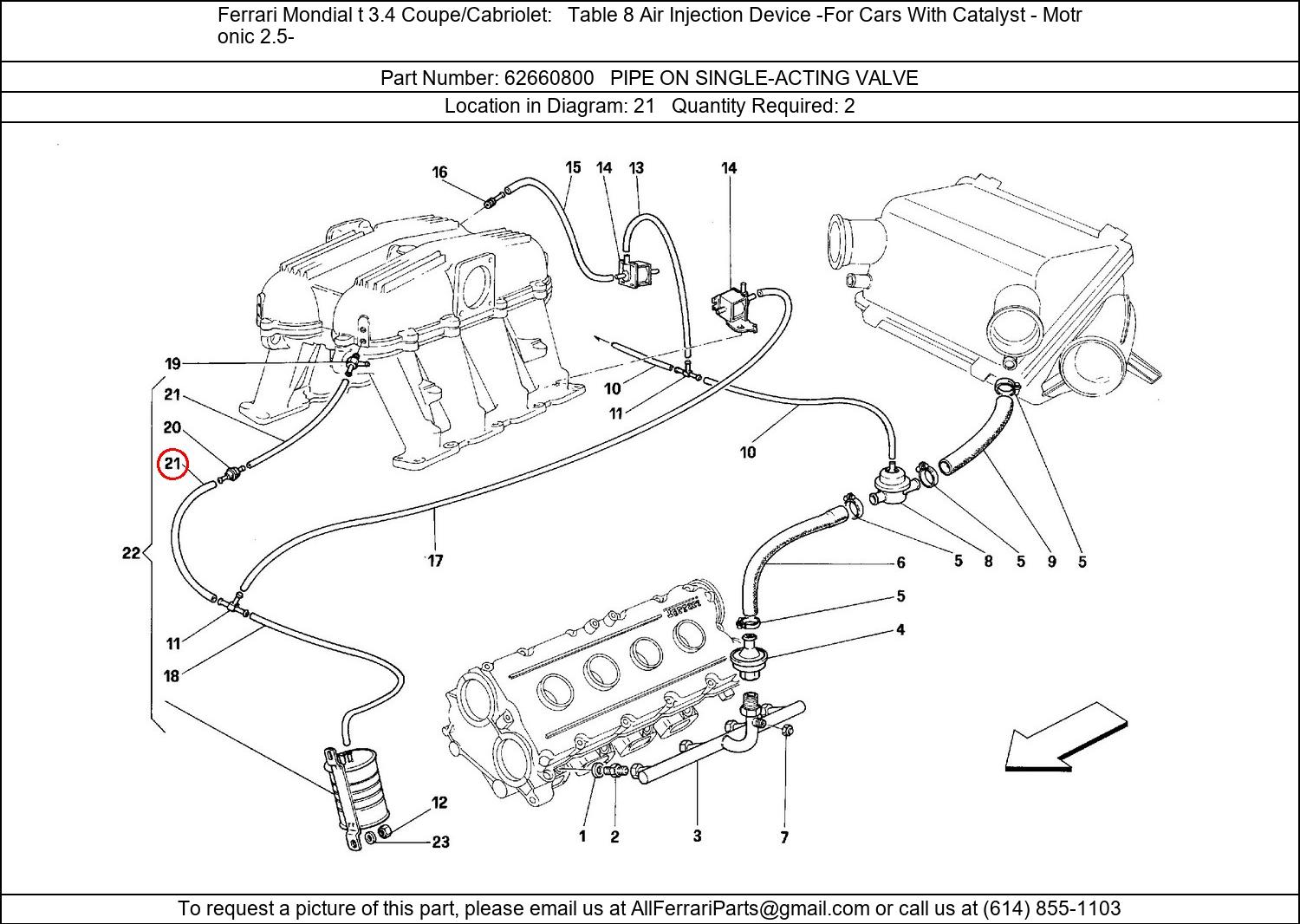 Ferrari Part 62660800