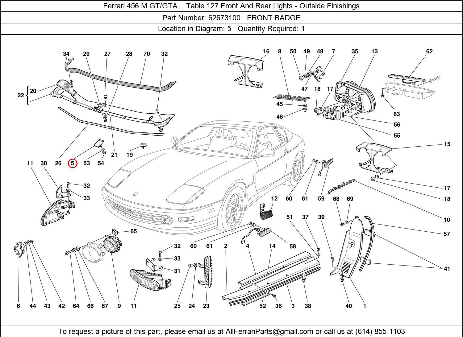 Ferrari Part 62673100