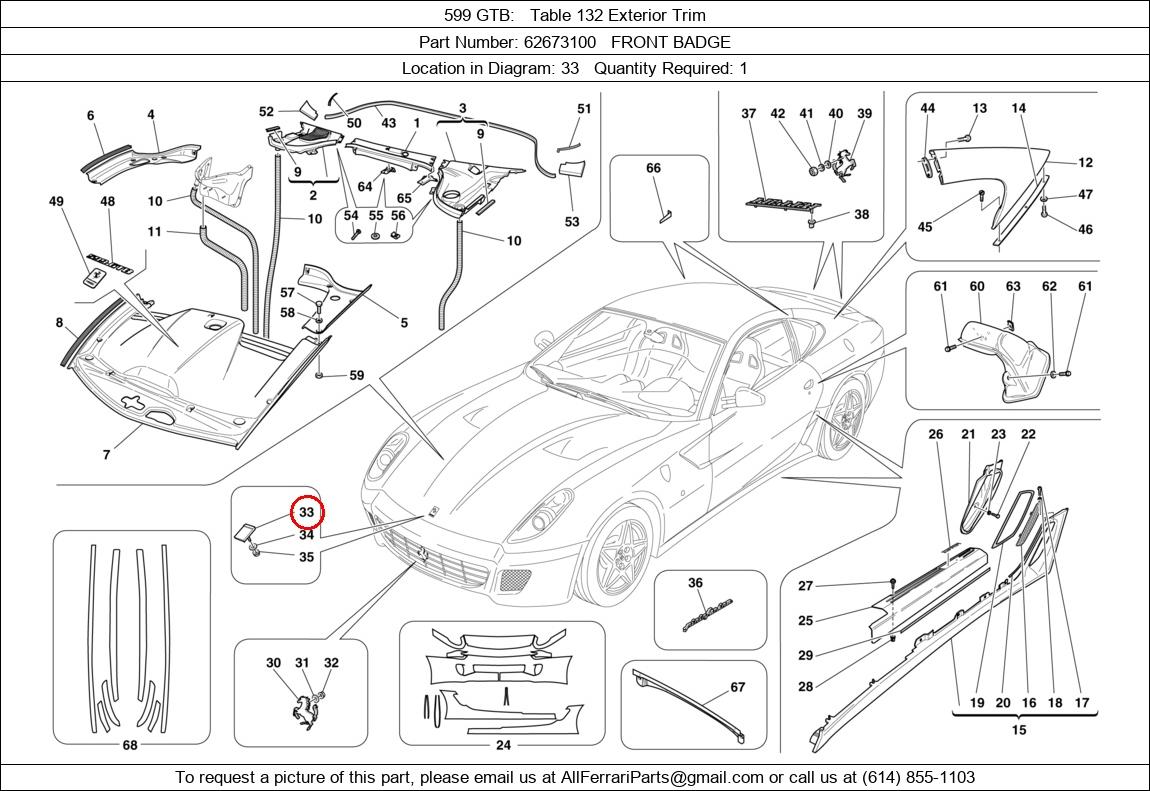 Ferrari Part 62673100