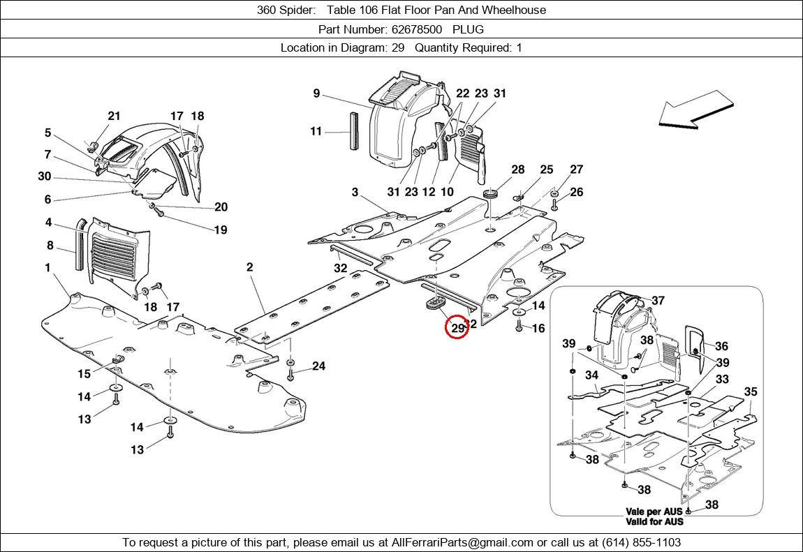 Ferrari Part 62678500