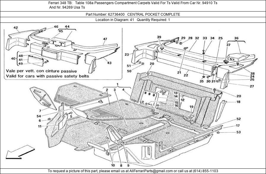Ferrari Part 62736400