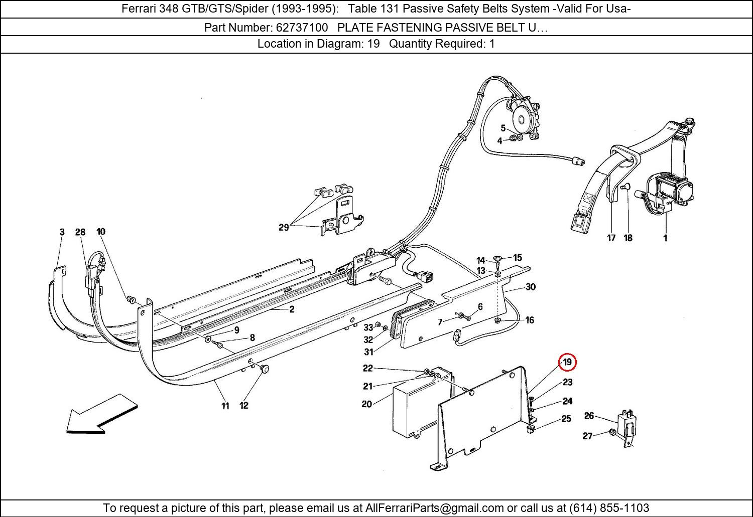 Ferrari Part 62737100