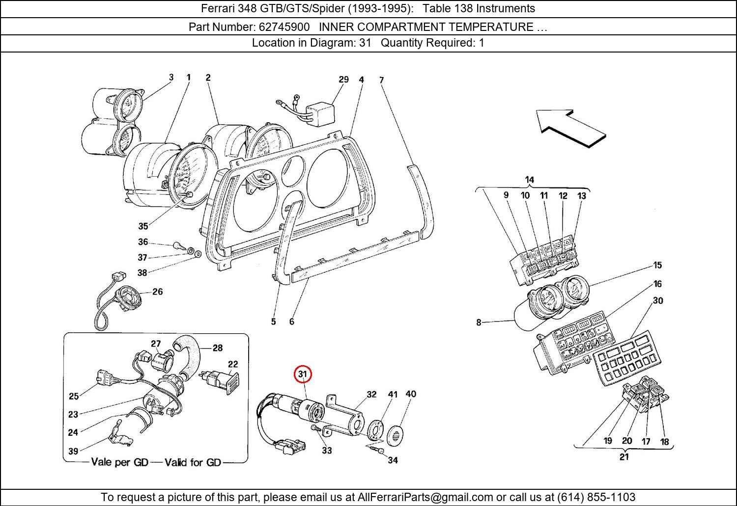 Ferrari Part 62745900