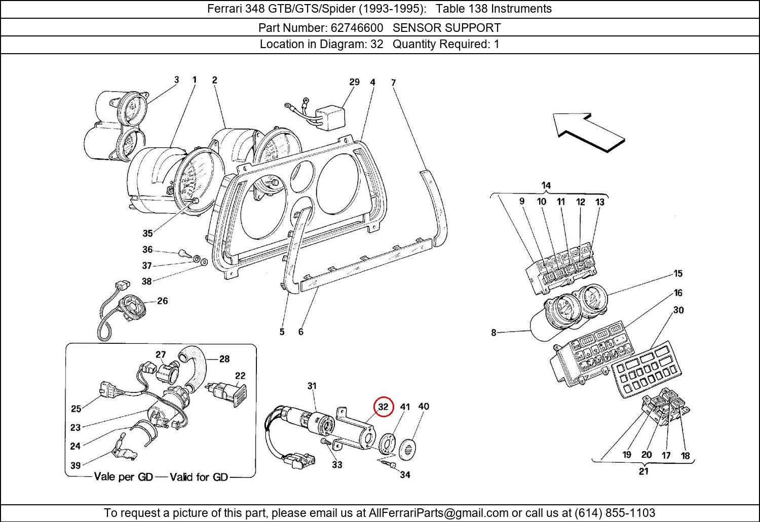 Ferrari Part 62746600