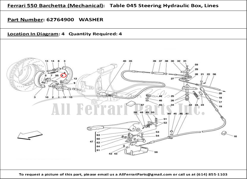 Ferrari Part 62764900