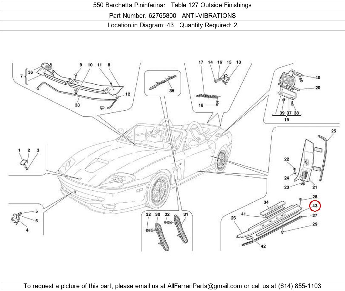 Ferrari Part 62765800