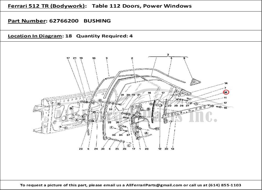 Ferrari Part 62766200