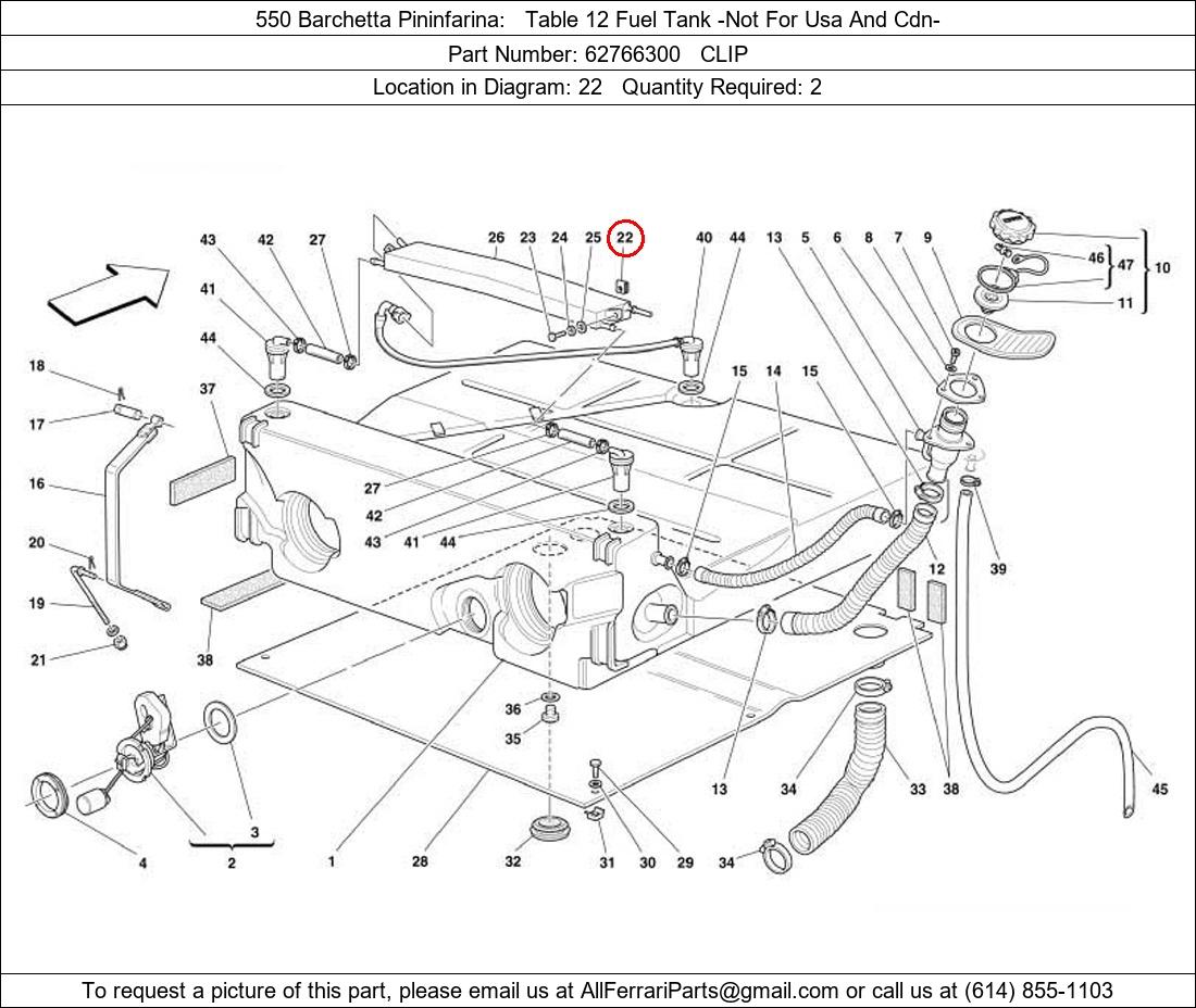 Ferrari Part 62766300