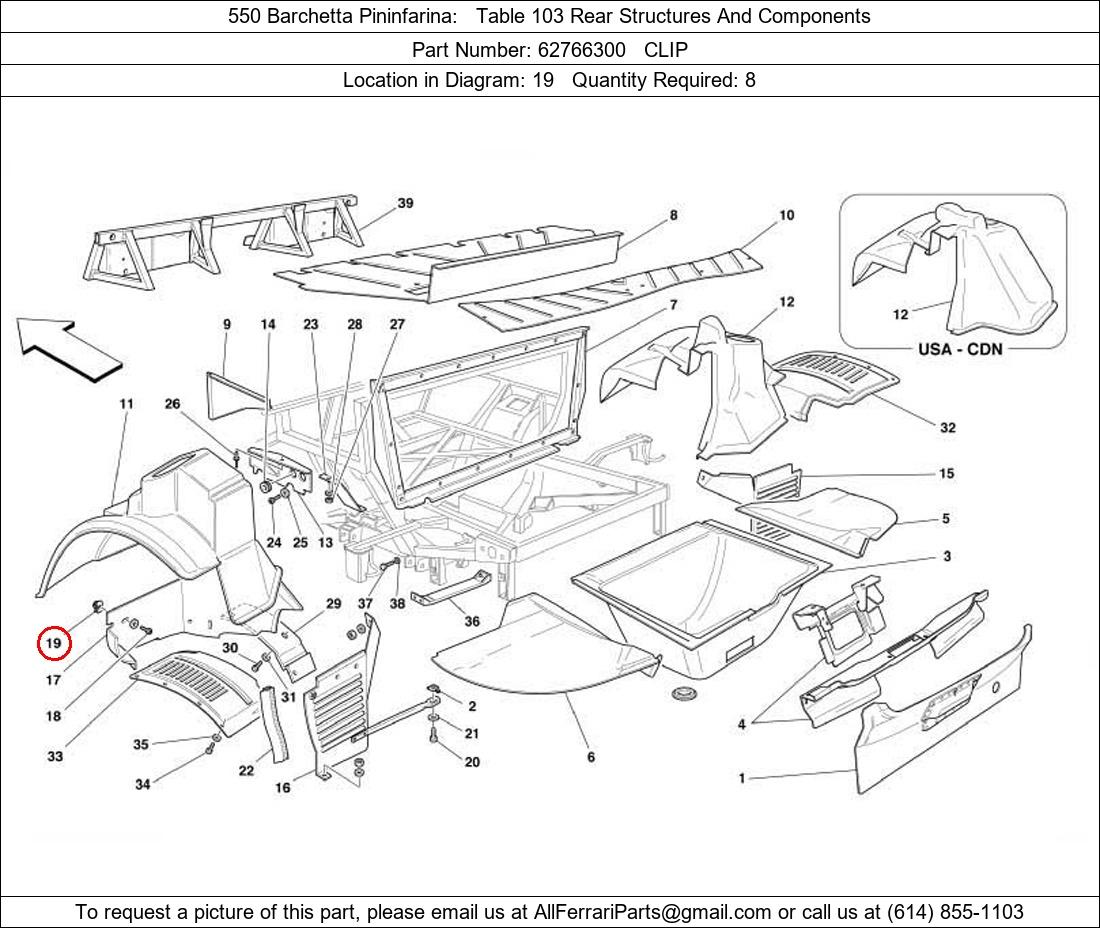 Ferrari Part 62766300