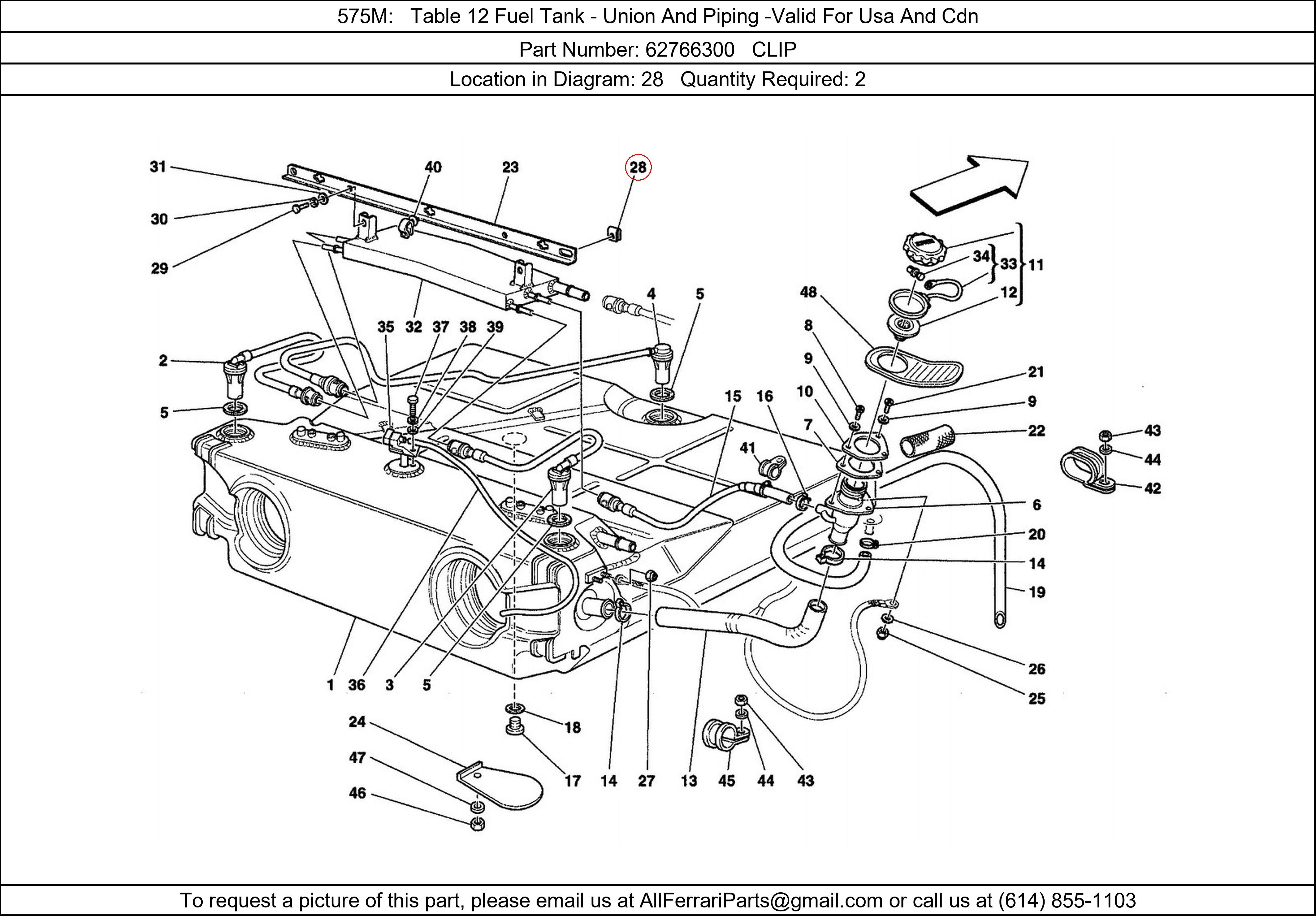 Ferrari Part 62766300