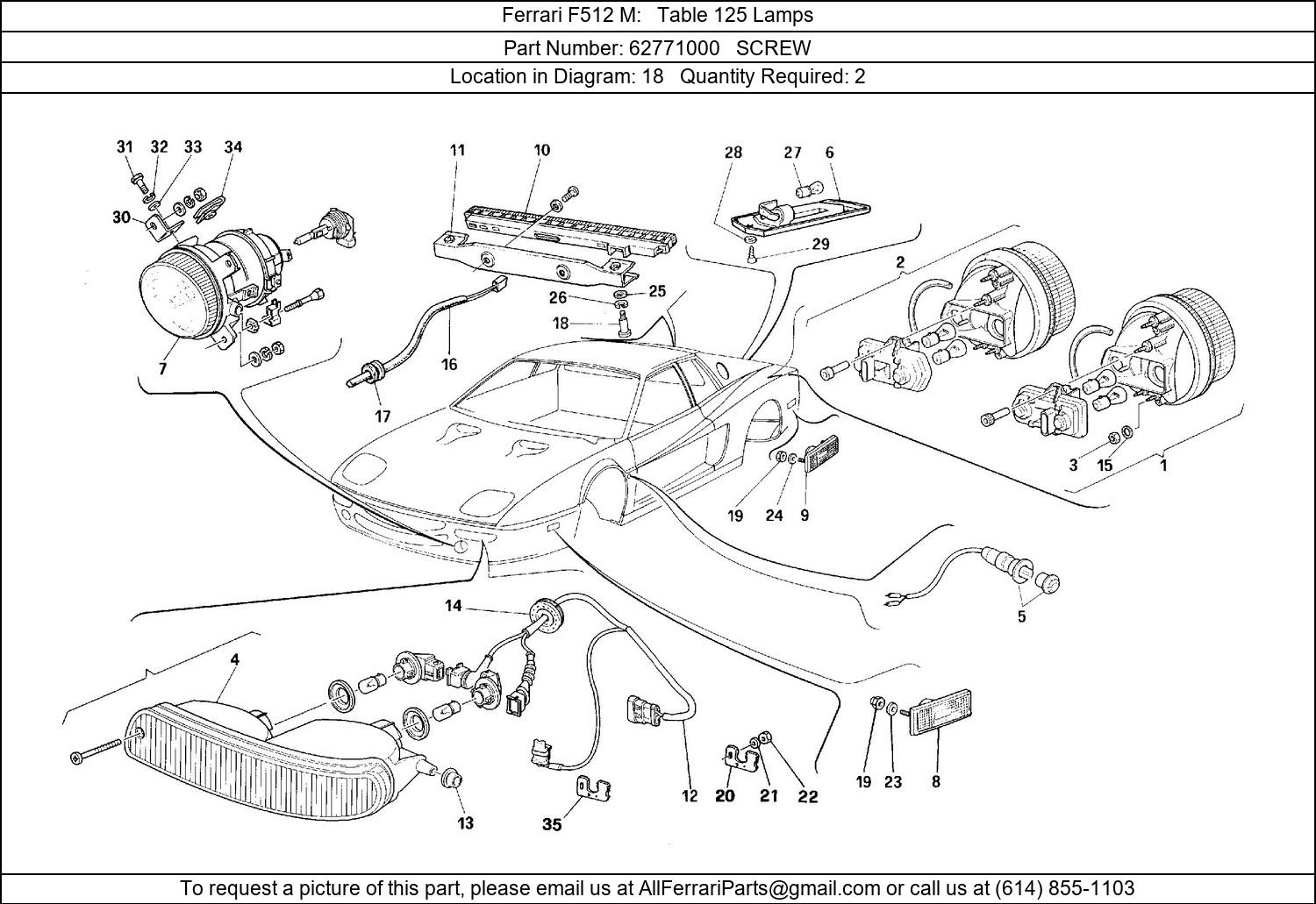 Ferrari Part 62771000