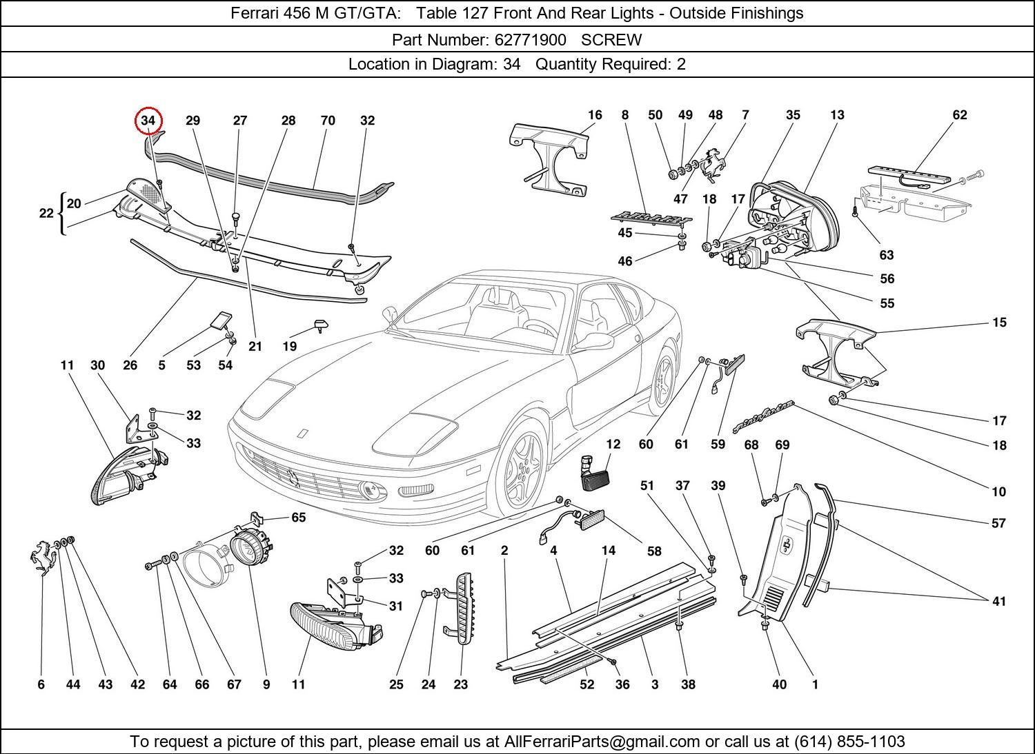 Ferrari Part 62771900