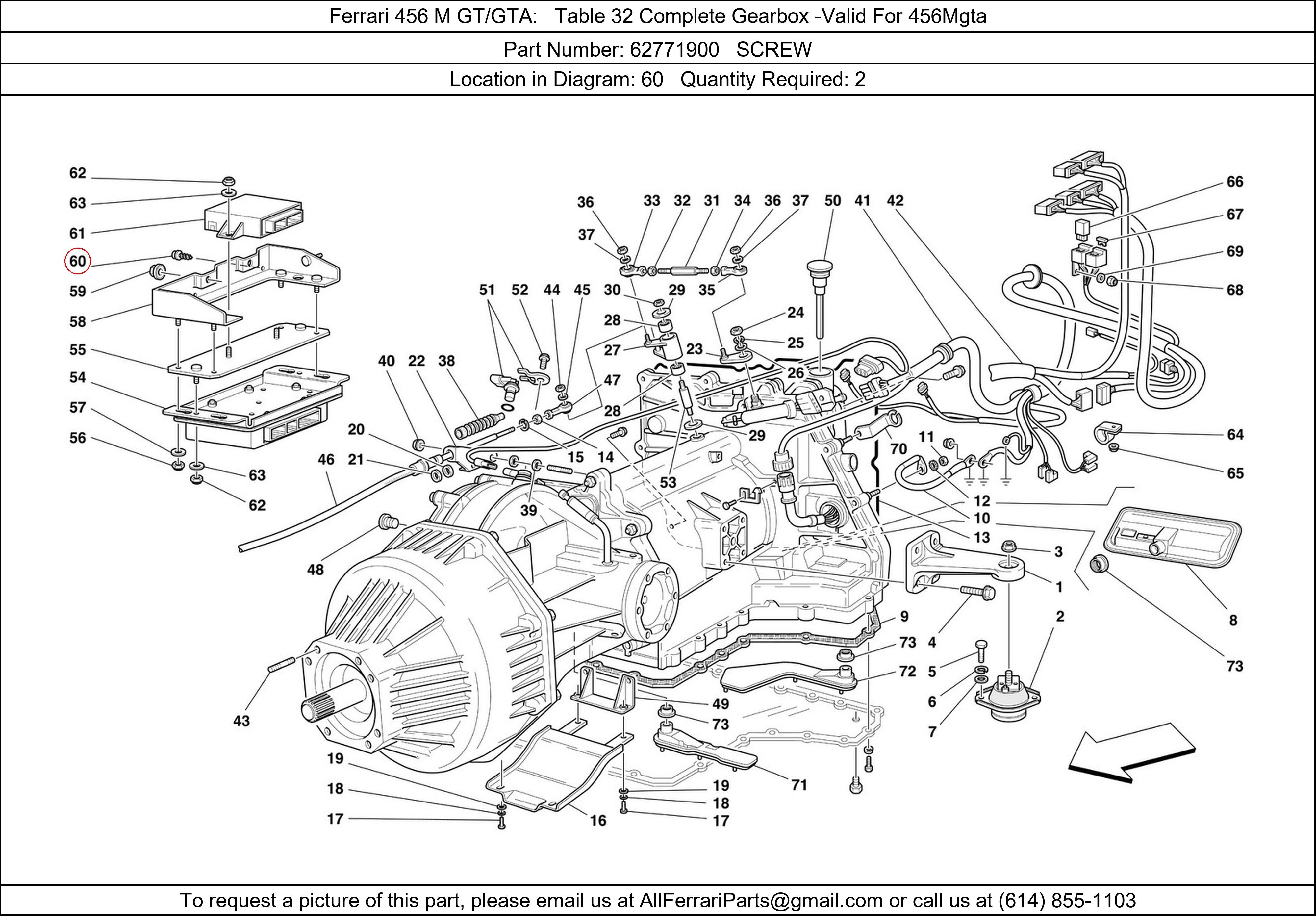 Ferrari Part 62771900