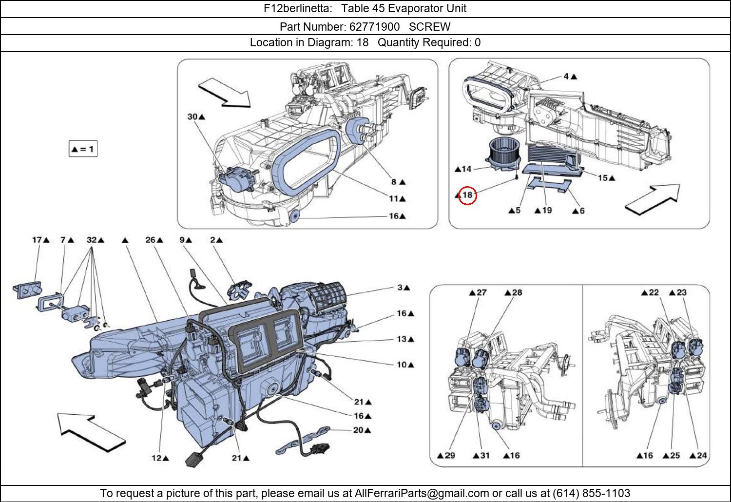 Ferrari Part 62771900