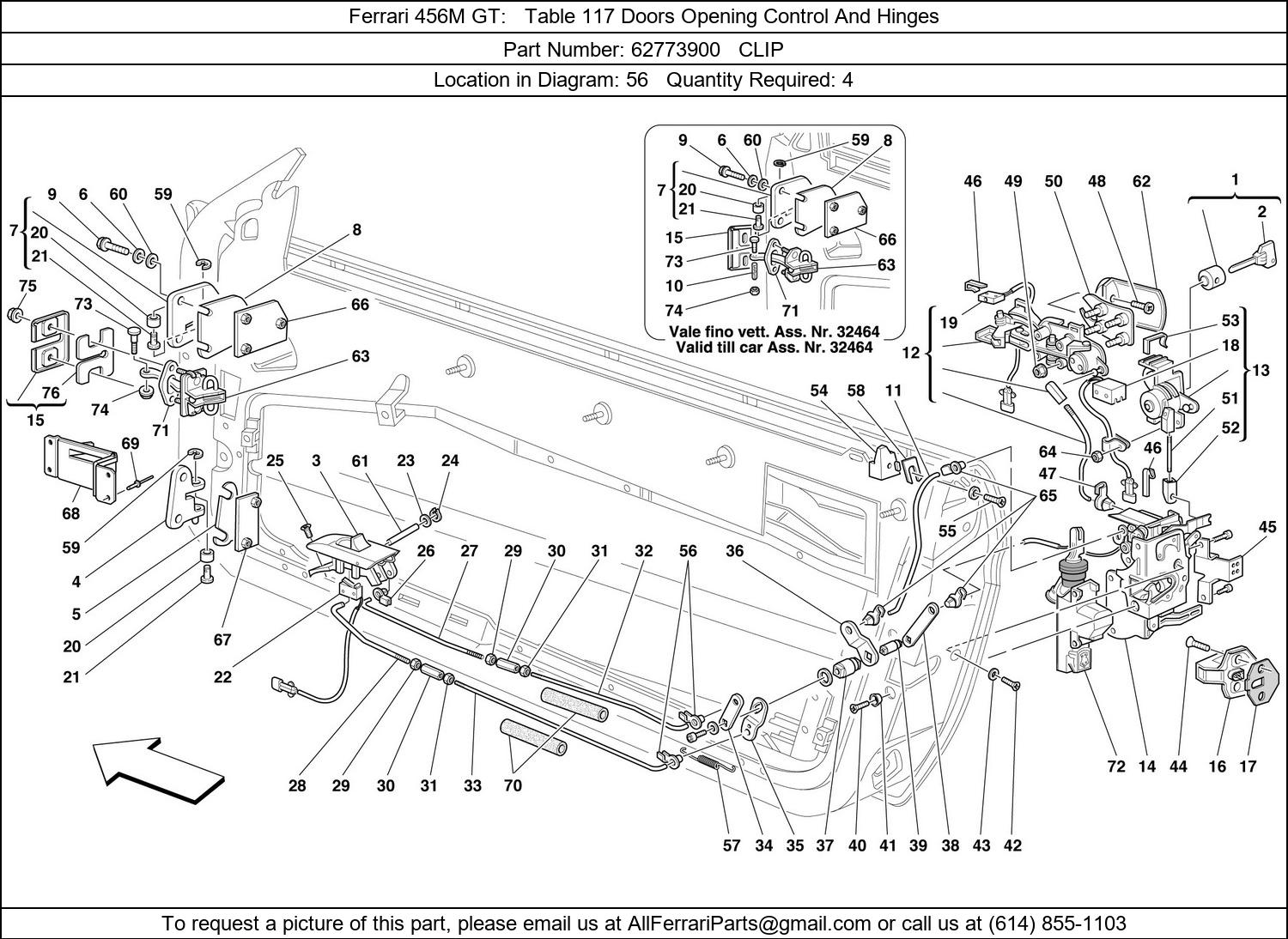 Ferrari Part 62773900