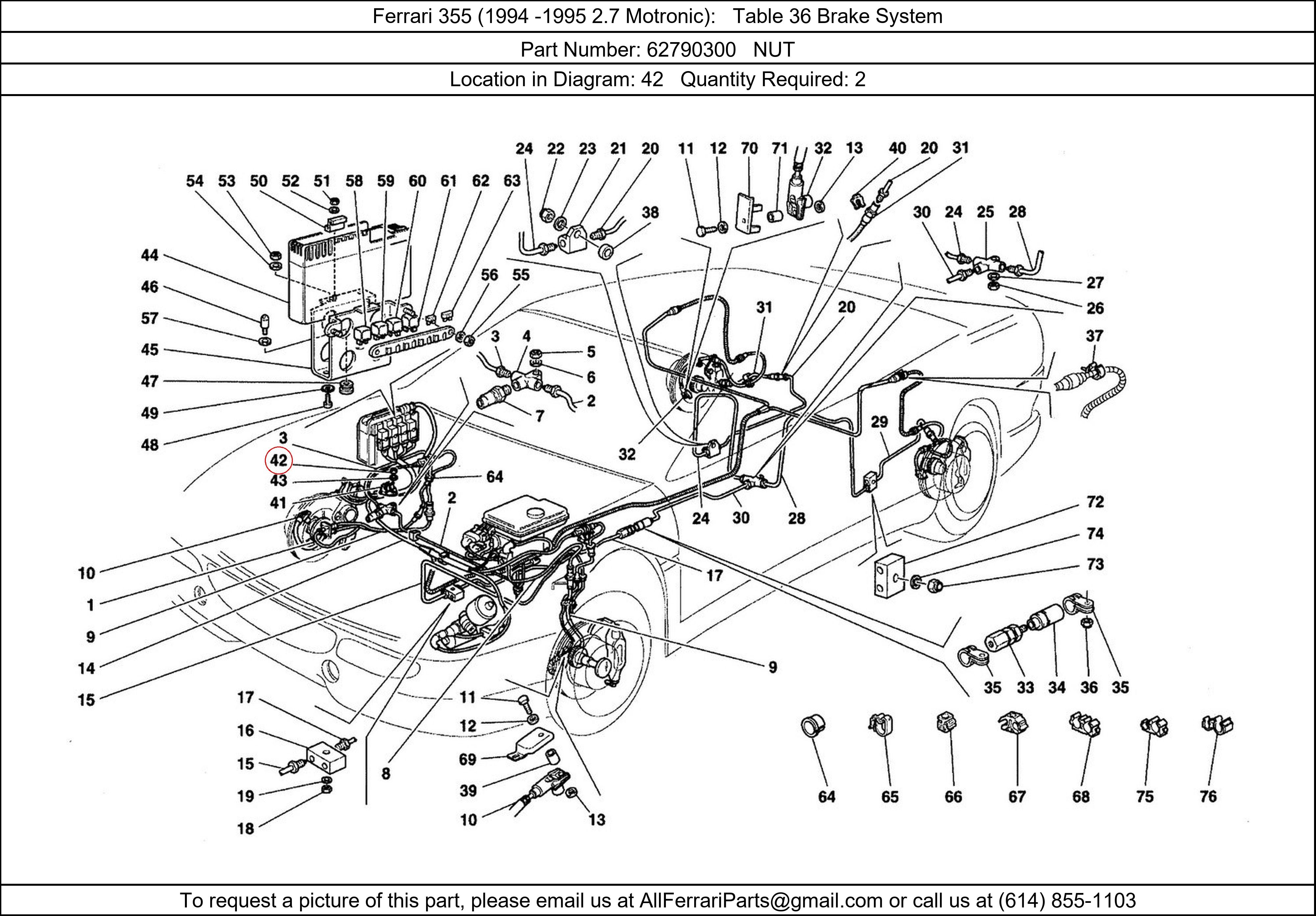 Ferrari Part 62790300