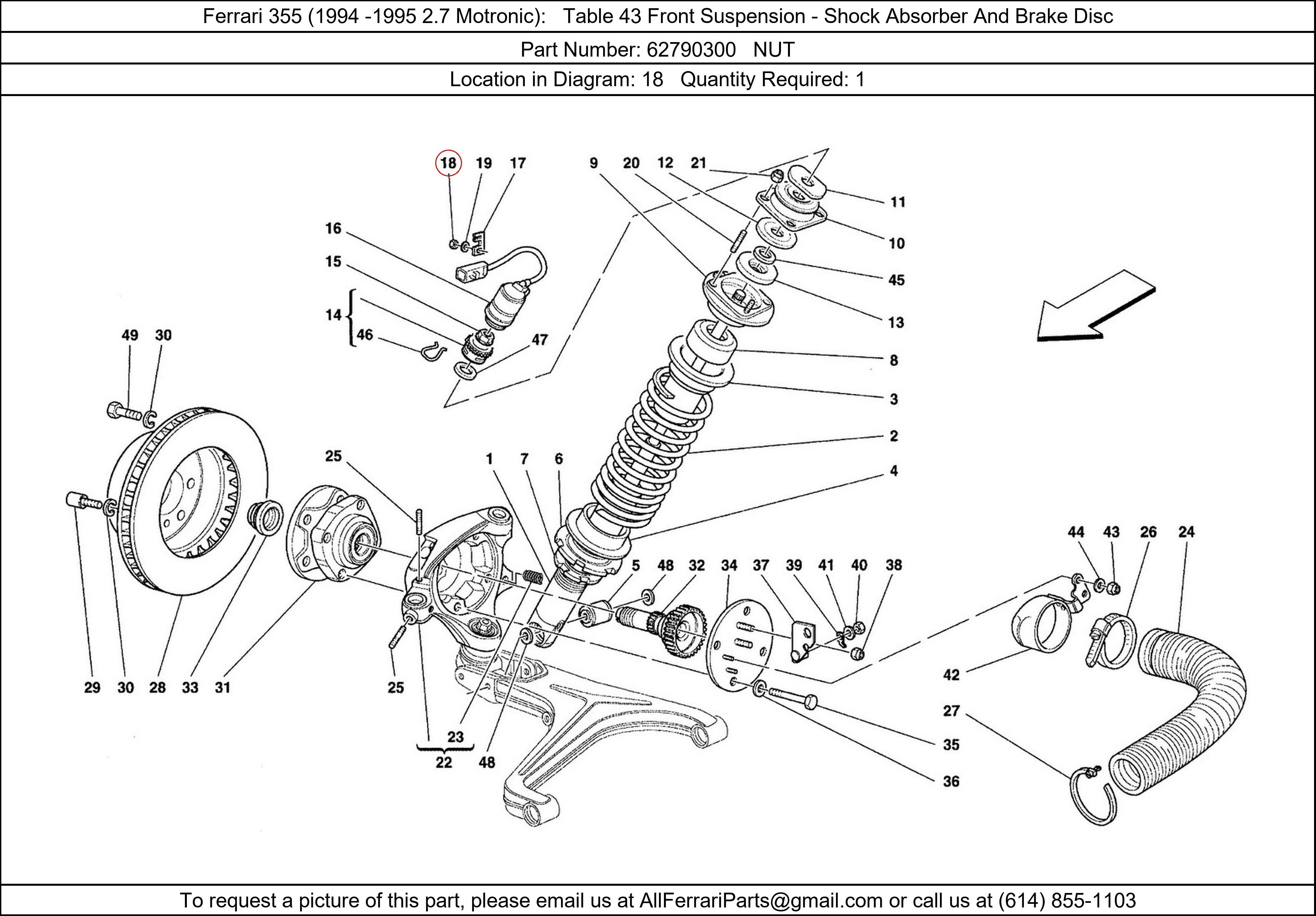 Ferrari Part 62790300