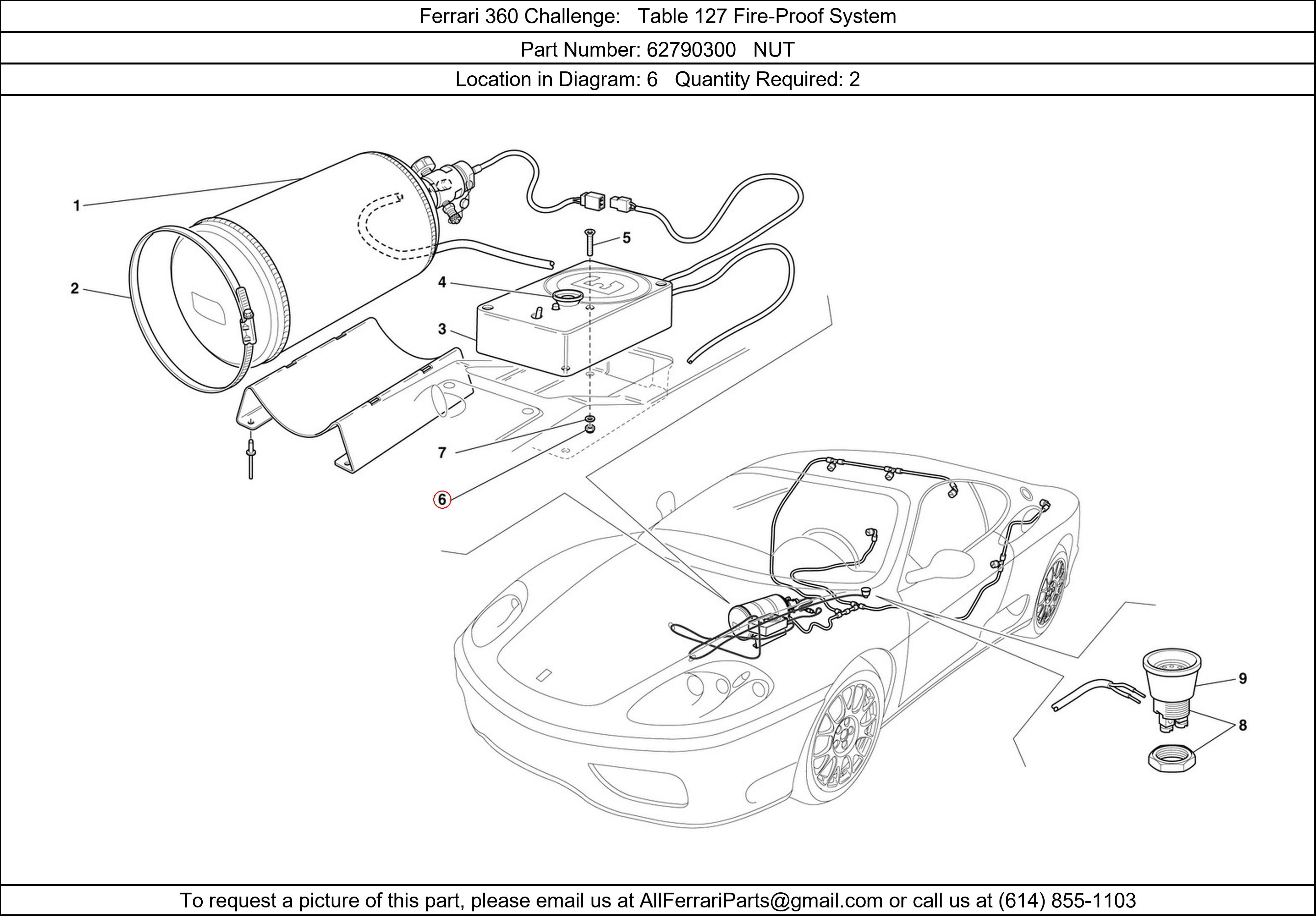 Ferrari Part 62790300