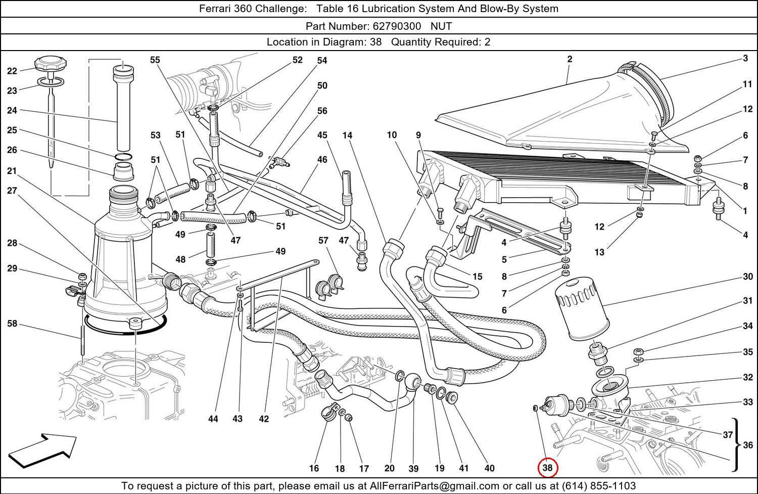 Ferrari Part 62790300