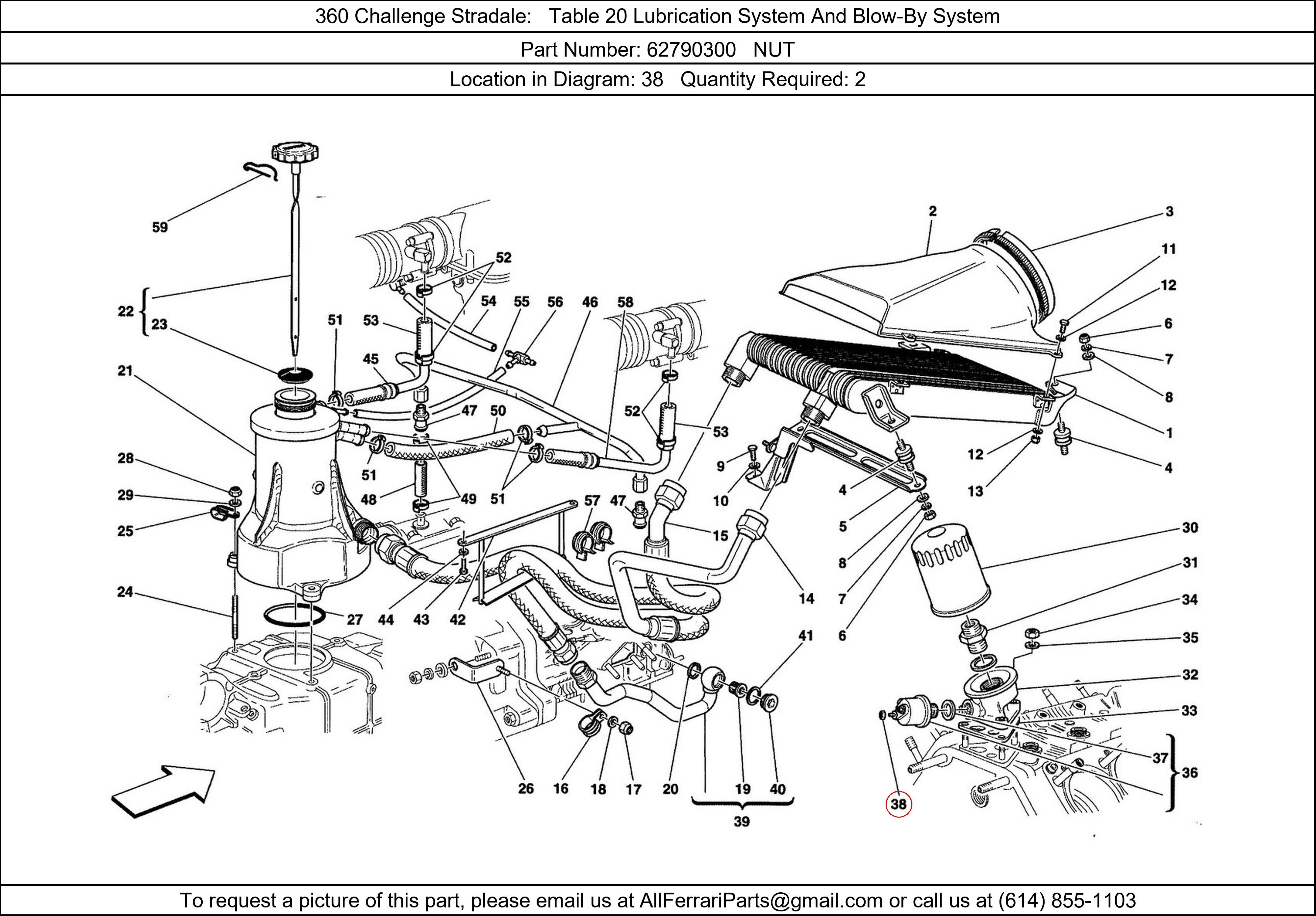 Ferrari Part 62790300