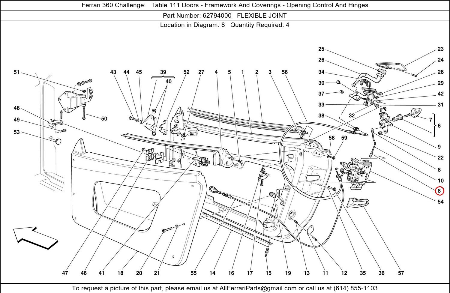 Ferrari Part 62794000