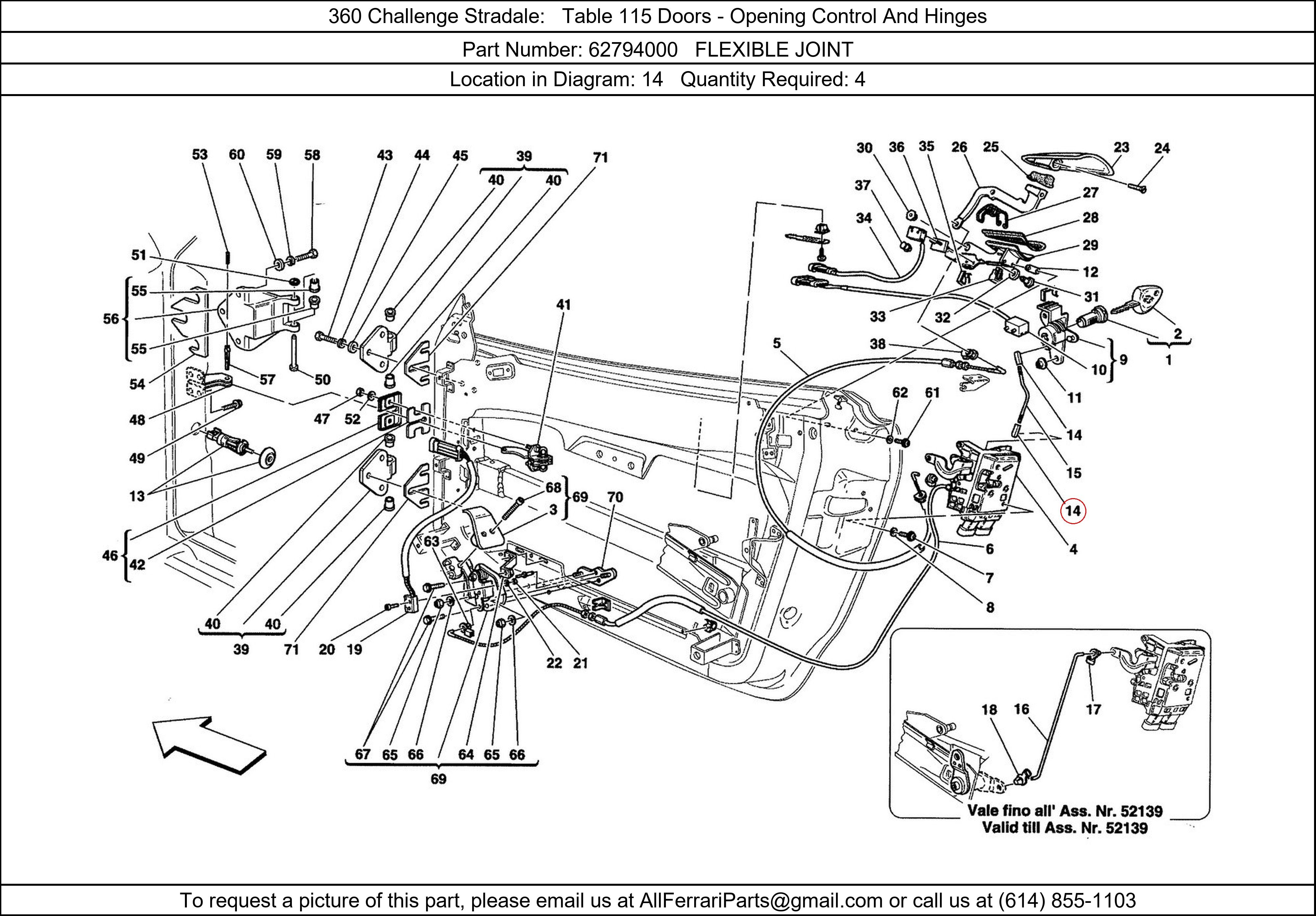 Ferrari Part 62794000