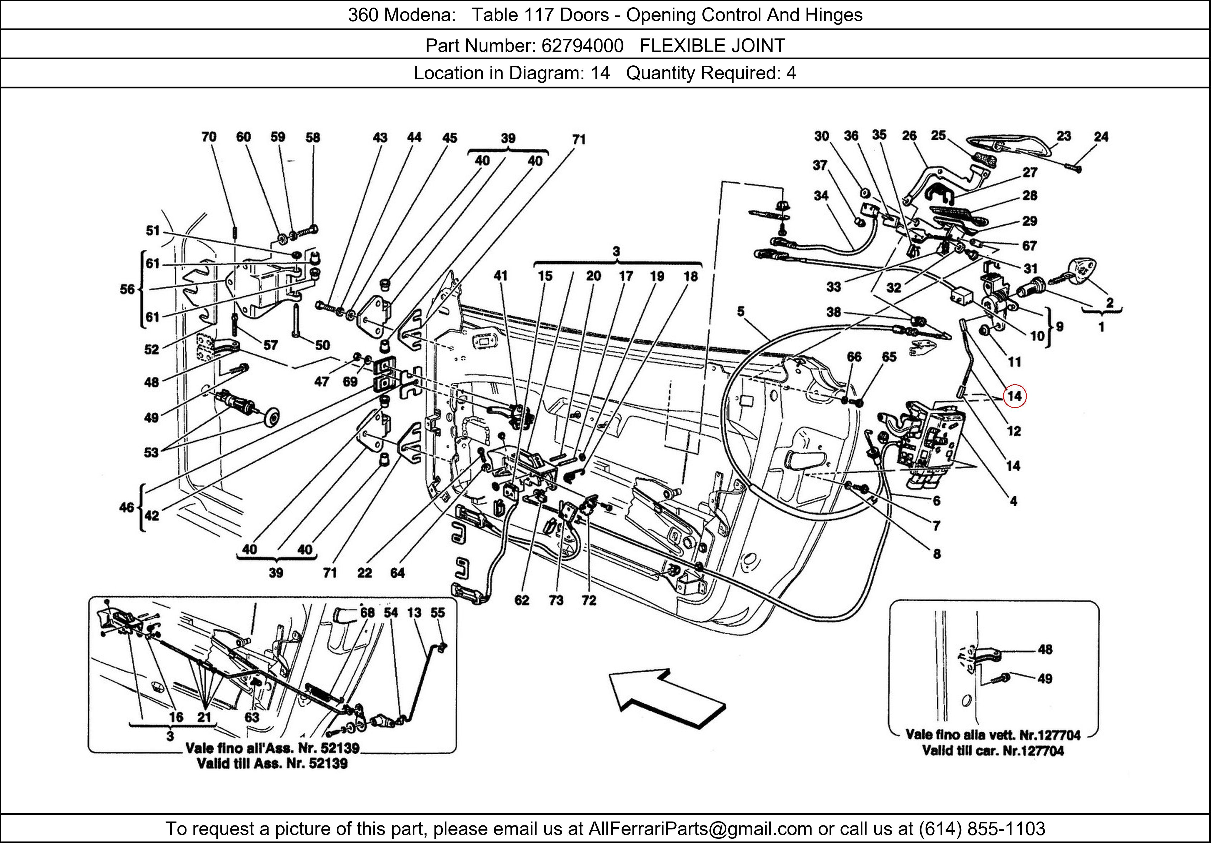 Ferrari Part 62794000