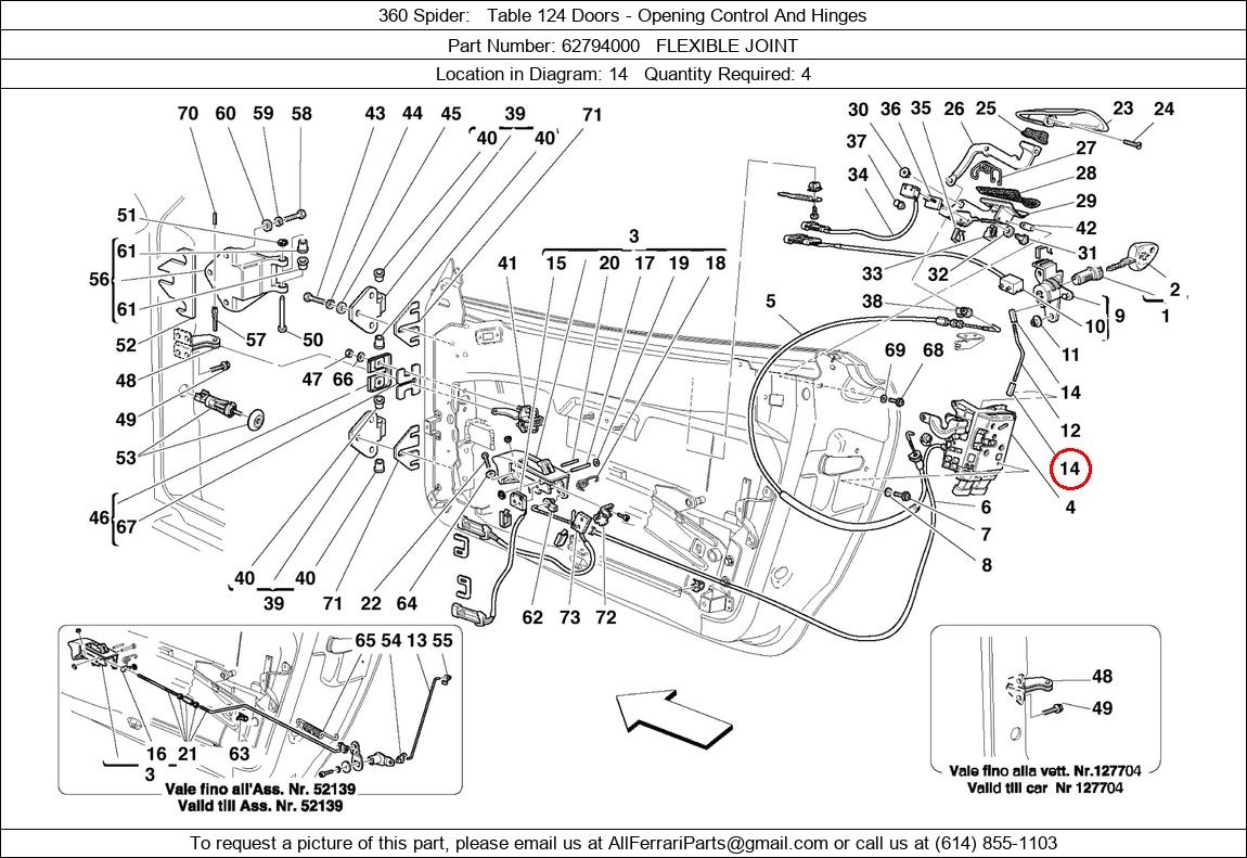 Ferrari Part 62794000