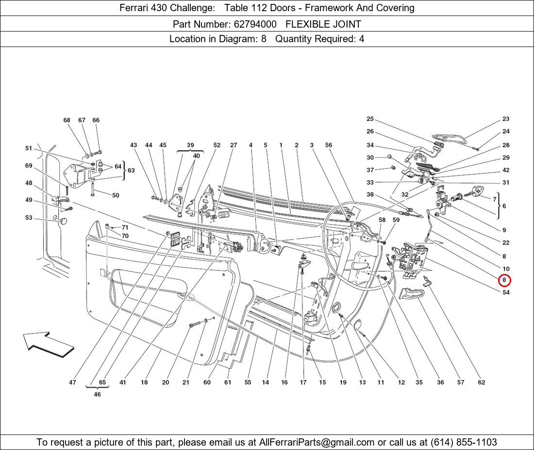 Ferrari Part 62794000