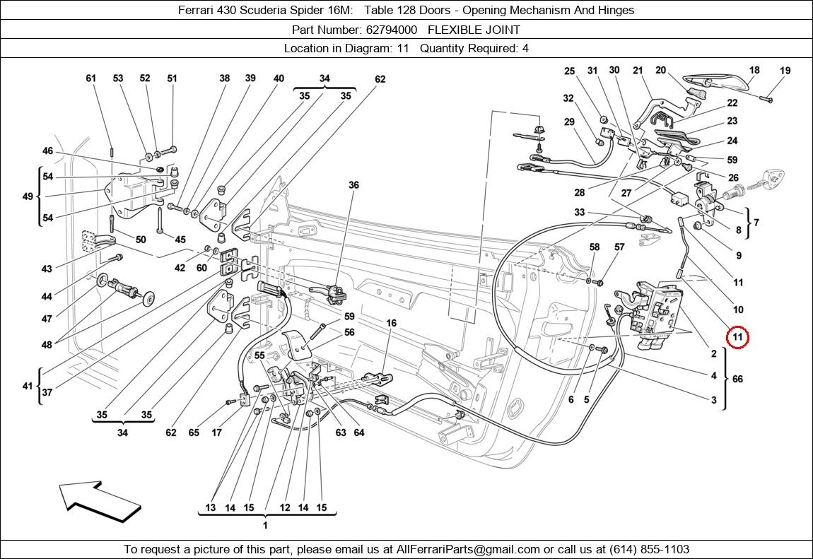 Ferrari Part 62794000