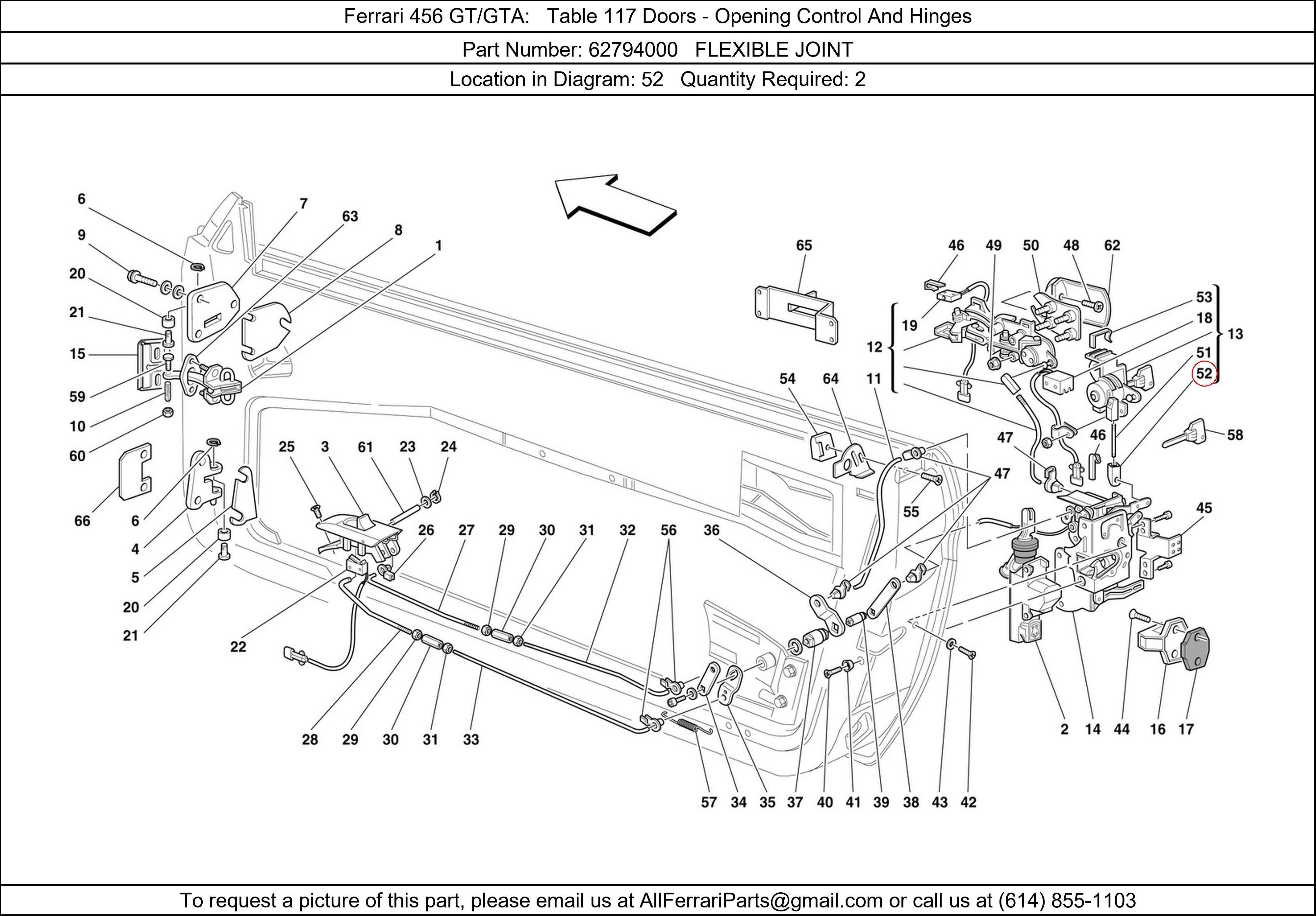 Ferrari Part 62794000