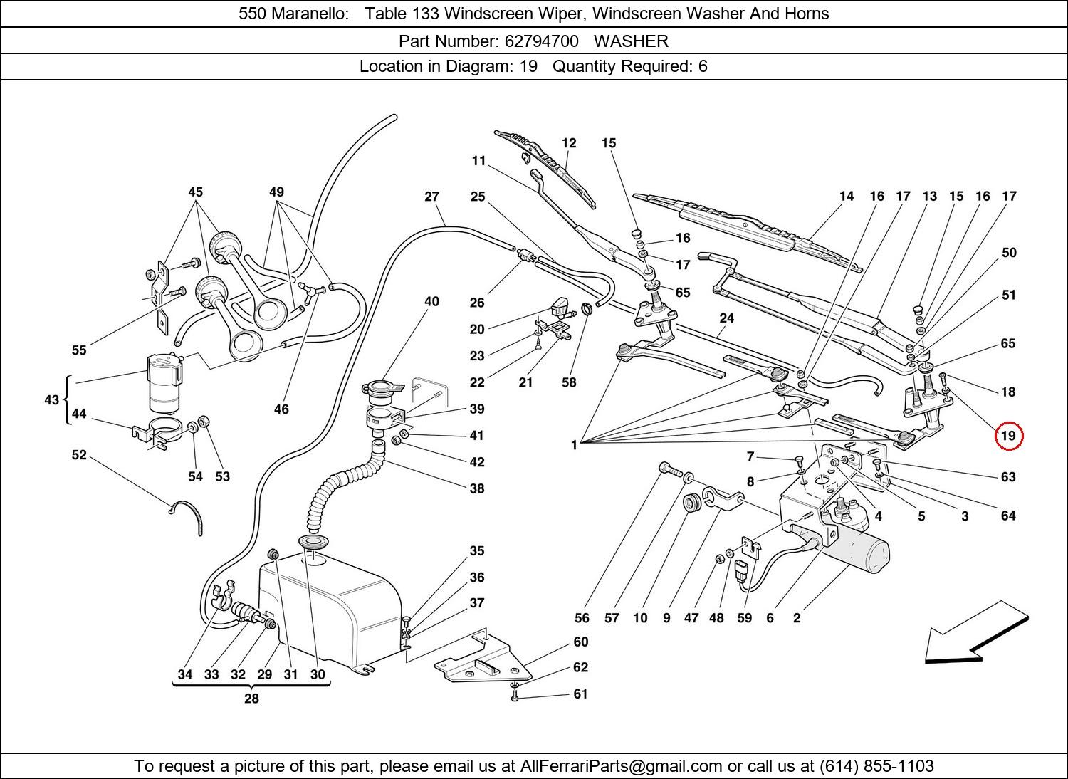 Ferrari Part 62794700