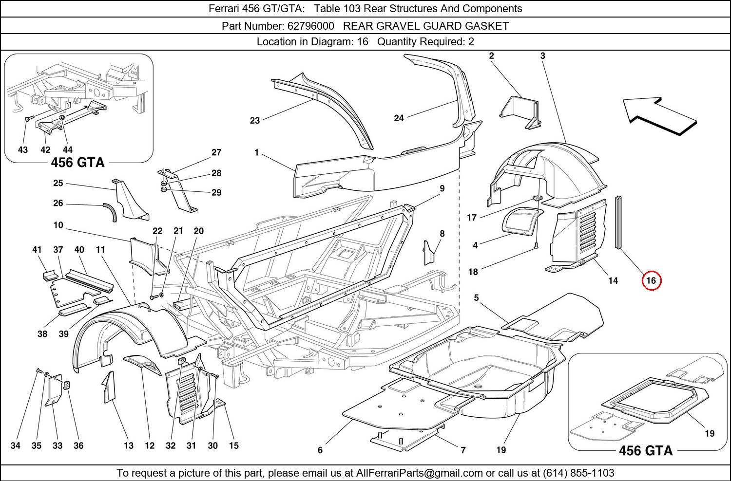 Ferrari Part 62796000