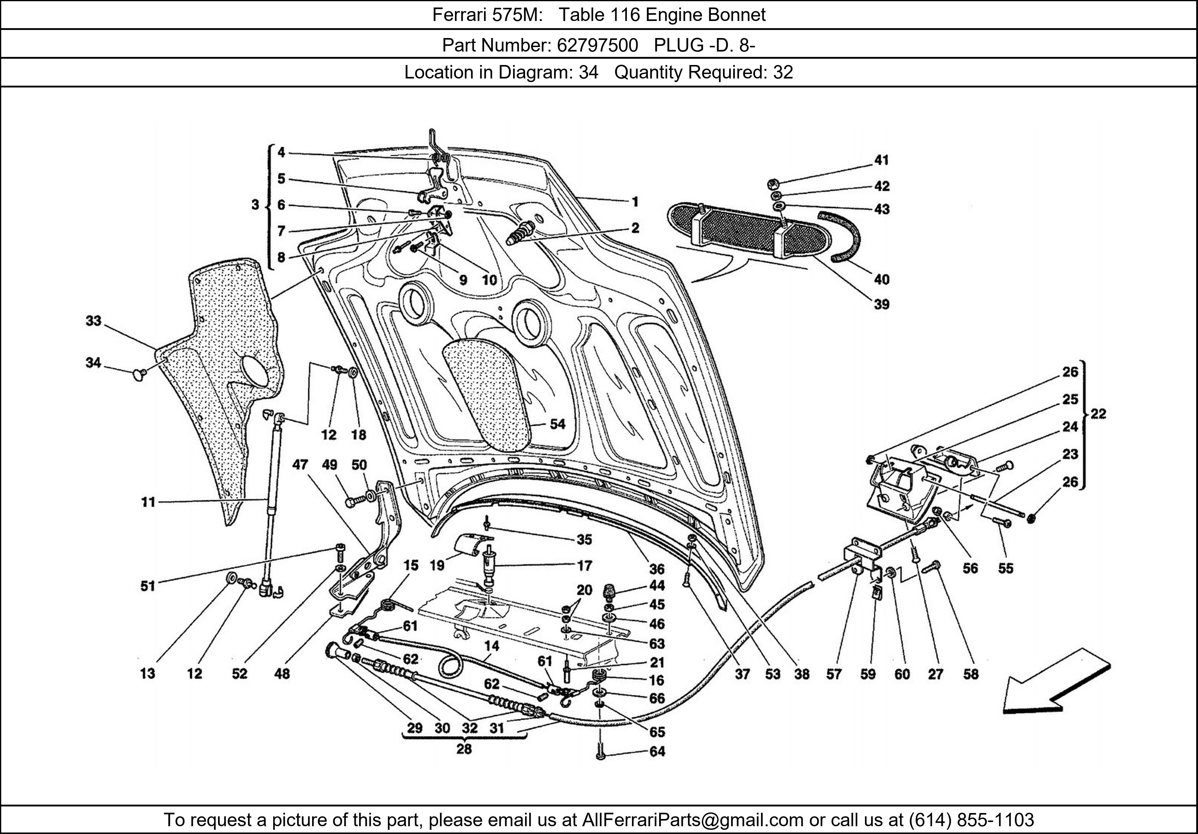 Ferrari Part 62797500