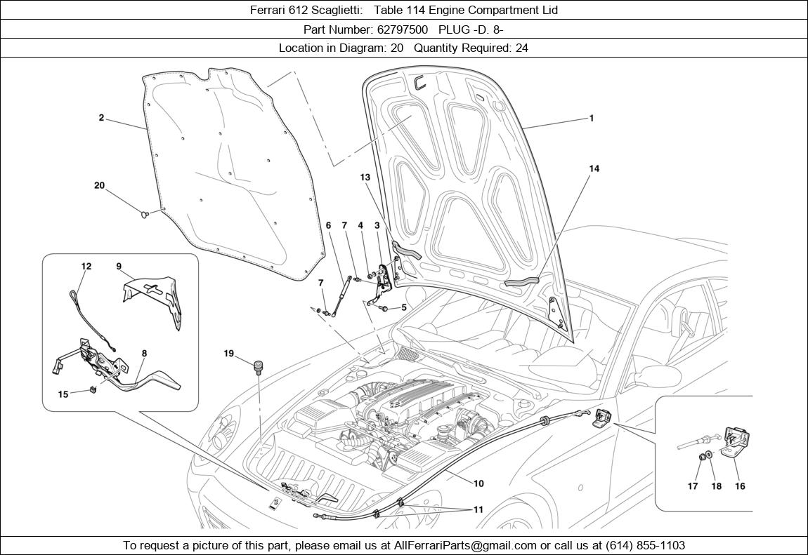 Ferrari Part 62797500