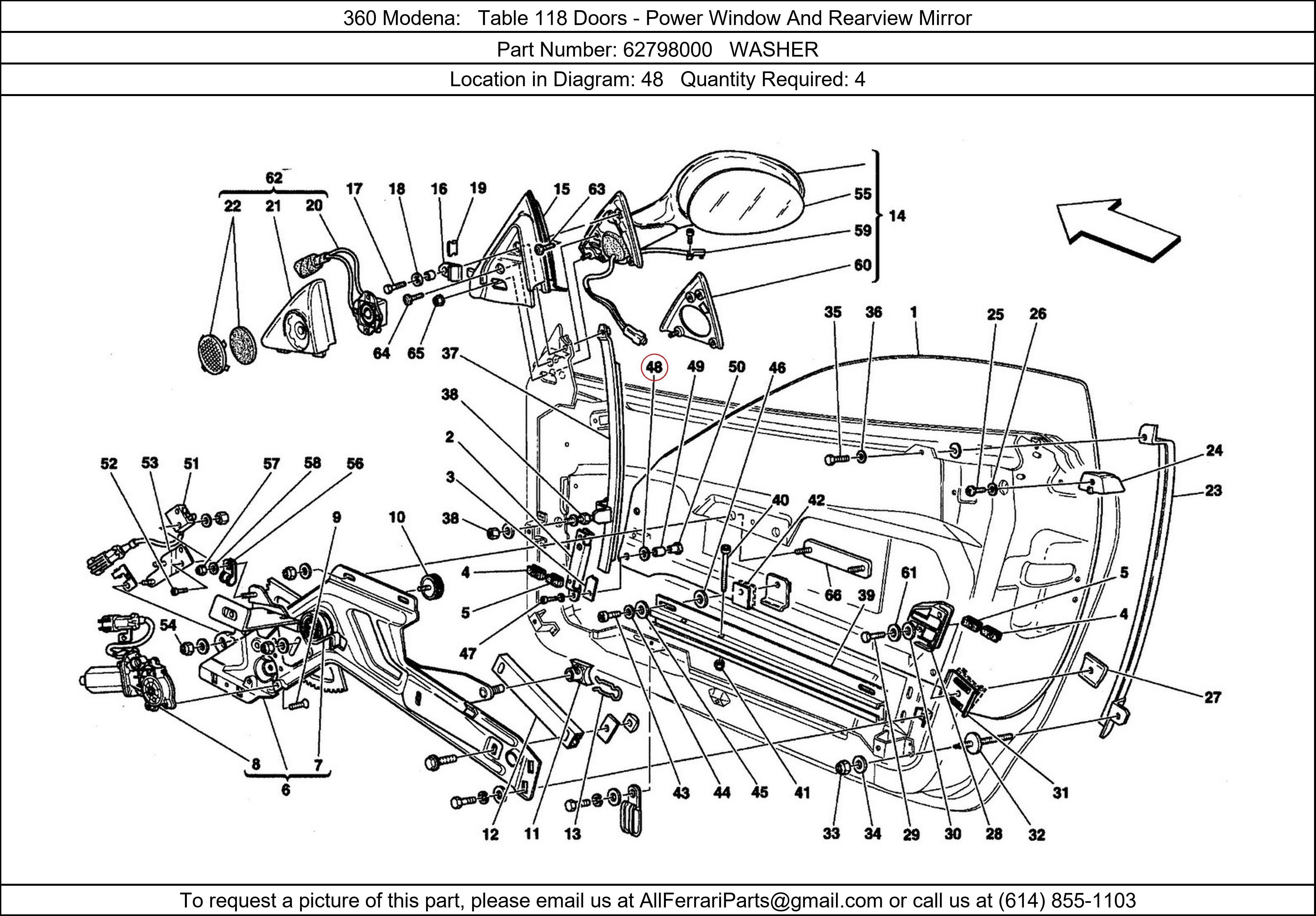 Ferrari Part 62798000