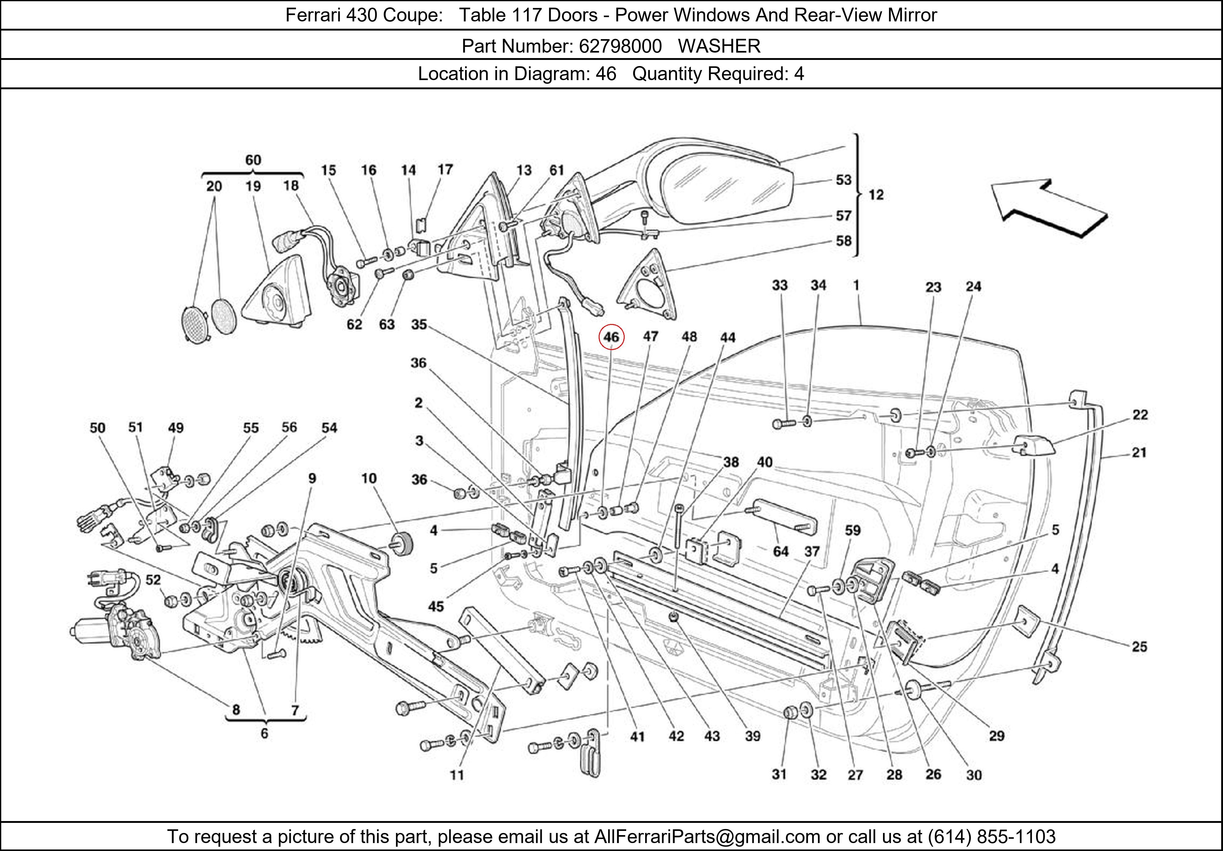 Ferrari Part 62798000